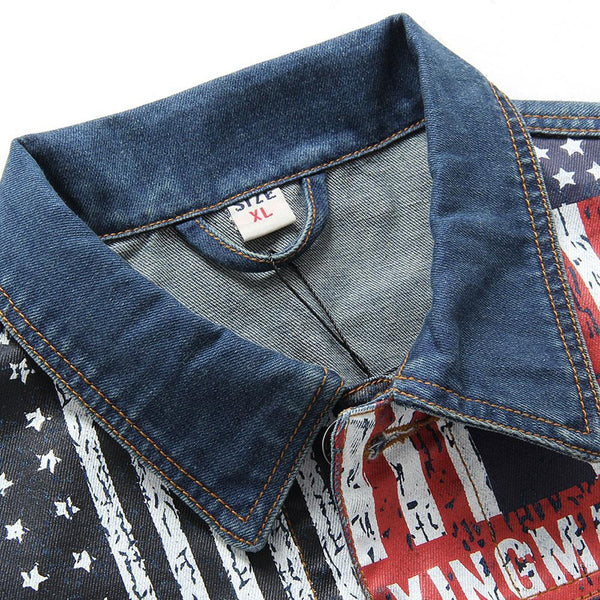 Men Cotton Jacket Cowboy Clothing