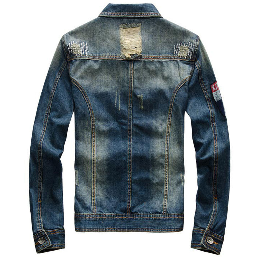 Men Cotton Jacket Cowboy Clothing