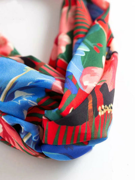 Kerchief Head Band Western Style