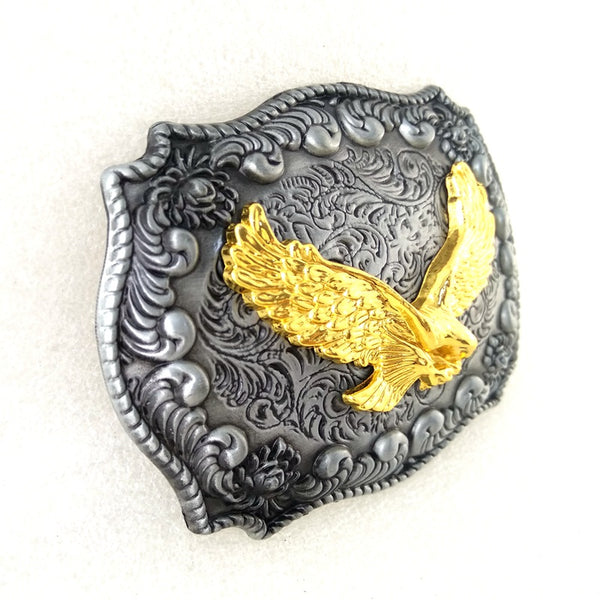 Cowboy Belt Eagle Buckles