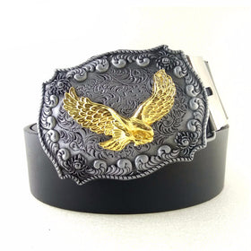Cowboy Belt Eagle Buckles