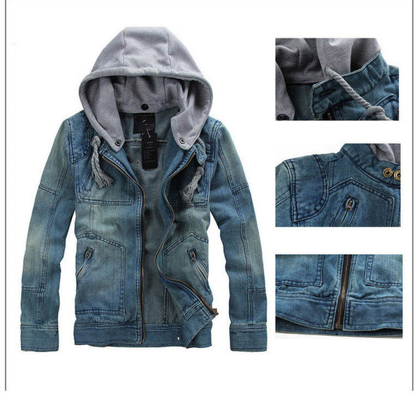 Jacket With Hoodie For Men