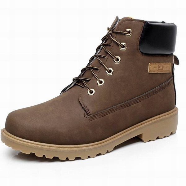 Suede Leather Unisex Boots